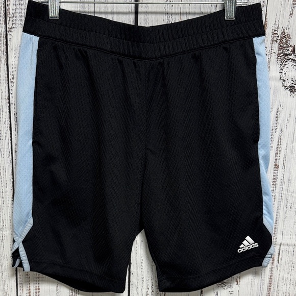 adidas Other - Adidas Black Shorts with Blue Accents